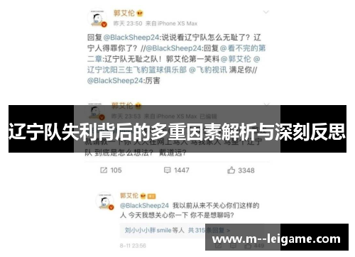 辽宁队失利背后的多重因素解析与深刻反思