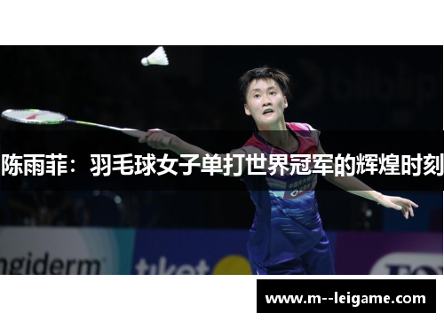 陈雨菲：羽毛球女子单打世界冠军的辉煌时刻